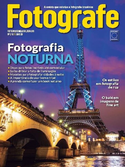 Title details for Revista Fotografe Melhor by Editora Europa LTDA - Available